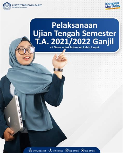 Pelaksanaan Ujian Tengah Semester Ta 20212022 Ganjil Institut