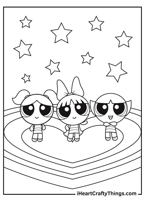 The Powerpuff Girls Coloring Pages Free Coloring Pages Printables