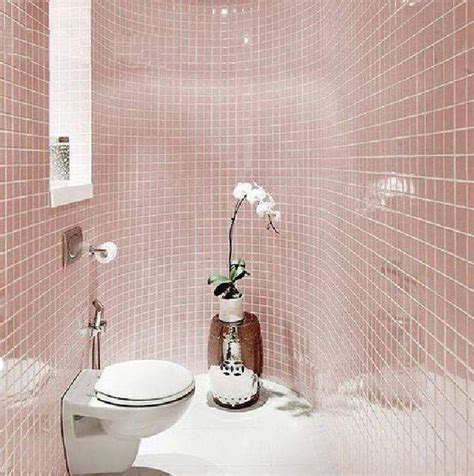 Pink Mosaic Tiles Bathroom Pink Tile Designs Consist Of More Than