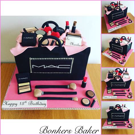 Mac Make Up Bag Cake Makeup Birthday Cakes Make Up Cake Mac Cake