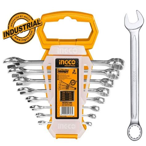 Ingco Pc Combination Wrench Spanner Set Hkspa