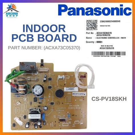 Panasonic Indoor Pcb Board Original Cs Pv Skh Air Conditioner