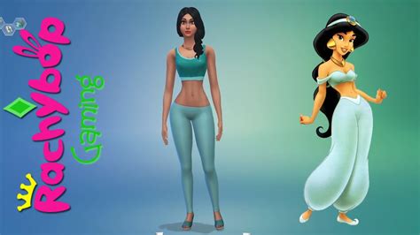 The Sims 4 CAS Demo Princess Jasmine Rachybop YouTube