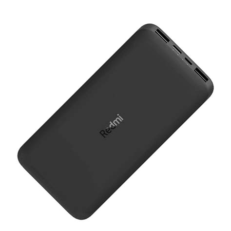 Ripley CARGADOR XIAOMI MI REDMI POWER BANK 10 000 MAH CARGA RÁPIDA NEGRO