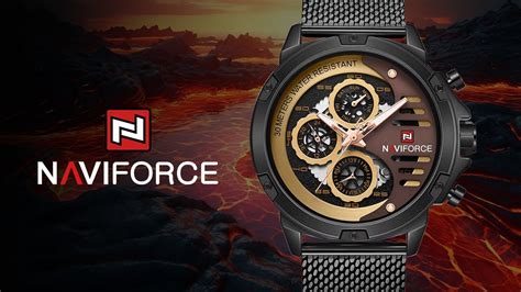 Latest Design Of Naviforce Watch Nf S Japanese Quartz Multi