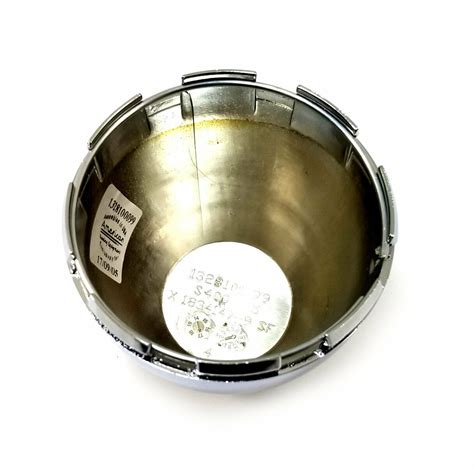 4 By American Racing Chrome Wheel Center Hub Caps For VN69 Ansen