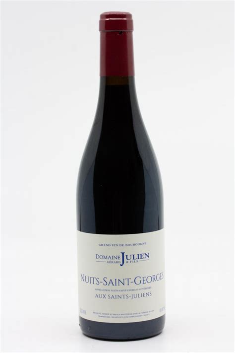 Julien Gerard Fils Nuits Saint Georges Aux Saint Juliens 2021