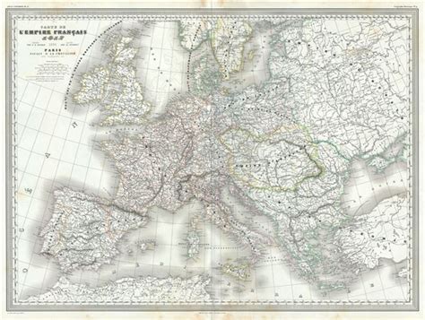 Carte de l'Empire Francais 1812.: Geographicus Rare Antique Maps