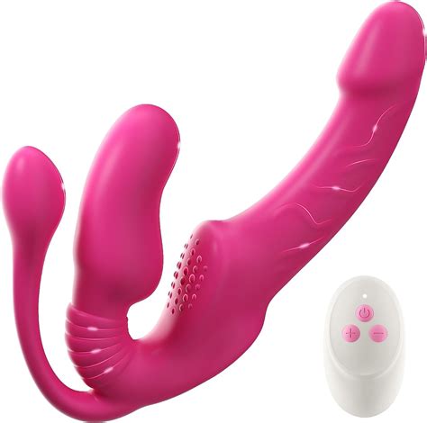 Amazon ROSYROSY Vibrating Strapless Strap On Dildo Sex Toys