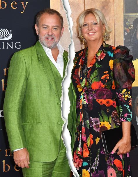 Downton Abbeys Hugh Bonneville Lulu Williams Split After Year Marriage