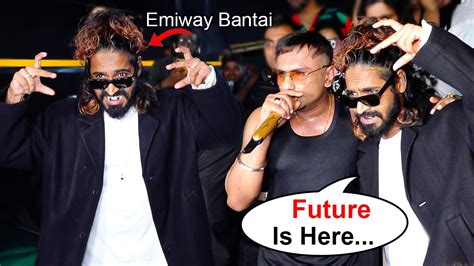 Two Legend Emiway Bantai And Yo Yo Honey Singh Together At Honey