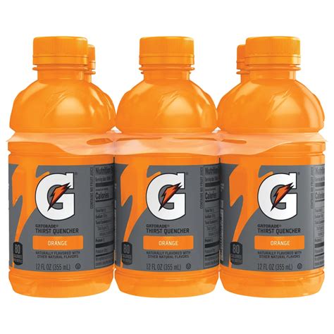 Gatorade Orange Thirst Quencher 12 Oz Bottles Shop Sports And Energy