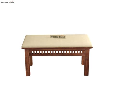 Buy Adolph Compact 4 Seater Dining Set With Bench Honey Finish Online