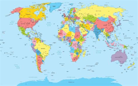 World Political Map Hd Image - Infoupdate.org