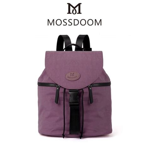 Jual Mossdoom Tas Ransel Wanita Backpack Tas Sekolah Water Resistant