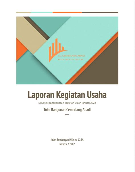 Laporan Kegiatan Usaha Begini Cara Membuatnya