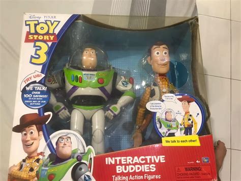 Toy Story 3 Thinkway Buzz Light Year And Woody Interactive Buddies