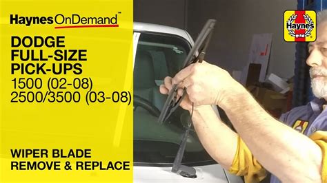 2003 Dodge Ram 1500 Wiper Blade Size