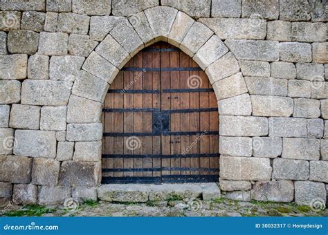 Medieval Castle Gate Stock Image Image Of Steel Fortress 30032317