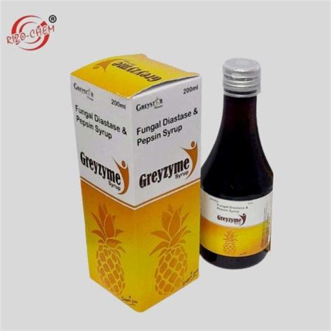 Greezyme 200ml Syrup -Rizochem Pharmaceuticals