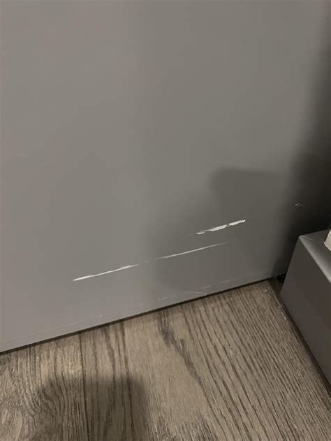 How to repair scratches on door and stain on wood? : r/howto