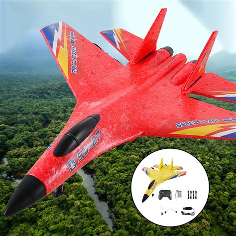 Jual Rc Pesawat Jet Tempur Sukhoi Foam Fighter Su Airplane Remote