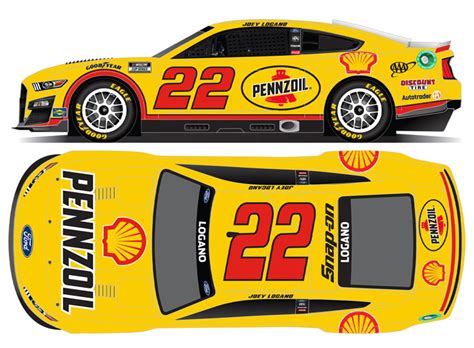 2022 Joey Logano 22 Shell Pennzoil Nascar 164 Diecast