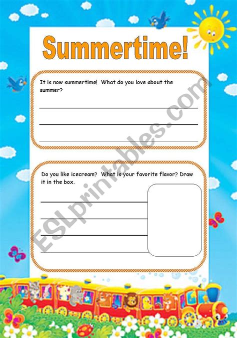 Journal Writing Esl Worksheet By Arteacher