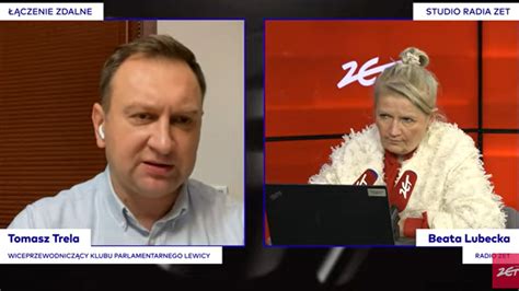 Gość Radia ZET Tomasz Trela u Beaty Lubeckiej 13 grudnia 2023