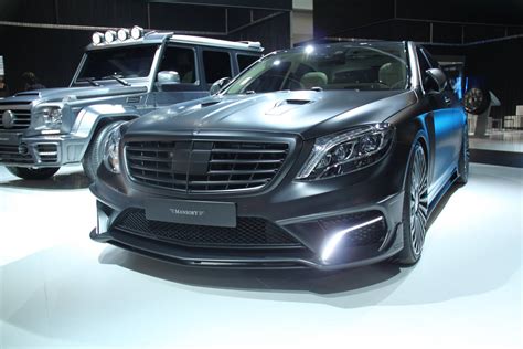 Frankfurt 2015 Mansory Mercedes Benz S63 Amg Black Edition Gtspirit