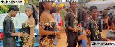 Mixed Reactions Trail Video Of This Very Young Couple As They Tie The