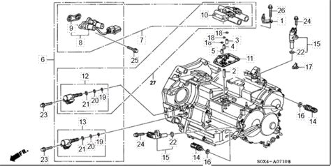 Honda Civic Transmission Diagram