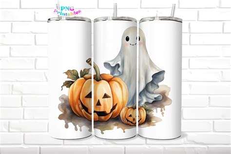 Halloween 20 Oz Skinny Tumbler Graphic by SVG Cuttables · Creative Fabrica