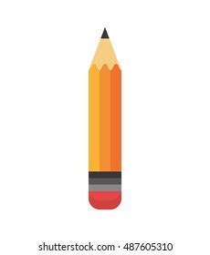 Pencil Tool Design Study Write Stock Vector Royalty Free