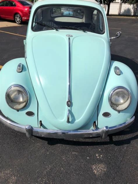 1961 VW BUG RAGTOP Sunroof Classic Volkswagen Beetle Classic 1961