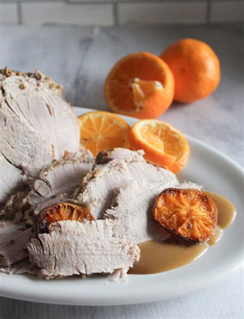 Dutch Oven Pork Loin with Garlic and Orange