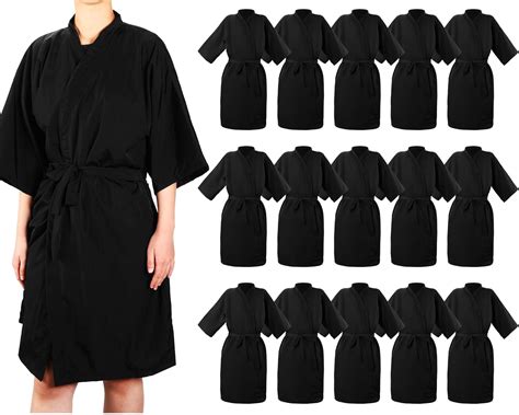 Amazon Ramede 15 Pcs Salon Client Gown Robes Cape Kimono Style