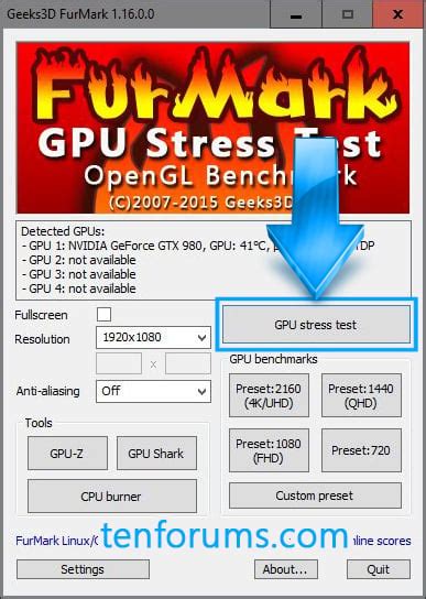 FurMark - GPU Stress Test | Tutorials