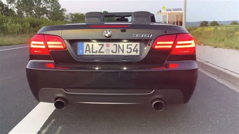 Original Bmw 335i E93 Akrapovic Titan Evolution Komplettanlage Youtube