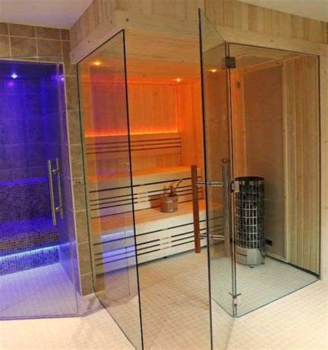 Bespoke Sauna Steam Room Combo Custom Built Home Commercial Leisurequip