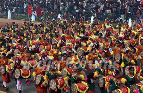 The Republic Day Parade at Rajpath on Teusday at New Delhi Media