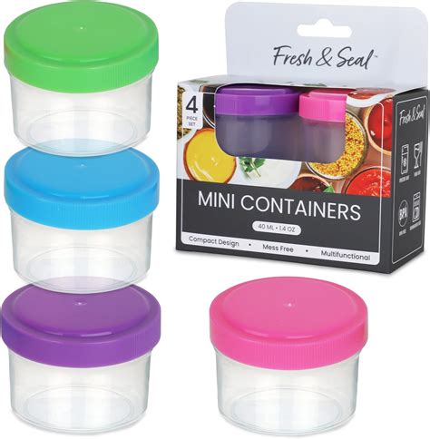 12 Pack Salad Dressing Container To Go Small Reusable