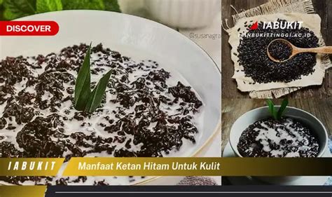 Temukan Manfaat Ketan Hitam Untuk Kulit Yang Jarang Diketahui