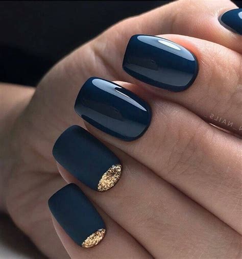 50 Stunning Matte Blue Nails Acrylic Design For Short Nail Page 3 Of