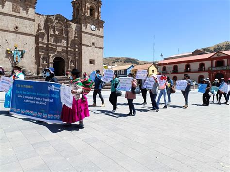 Mesa De Concertación Para La Lucha Contra La Pobreza De Puno Conmemora