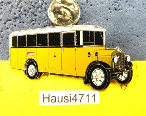 PIN SAURER ALLWETTERWAGEN 1927 POSTAUTO PTT SCHWEIZ LIM 500p Kaufen