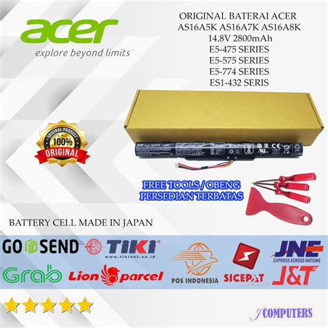 Jual Original Battery Baterai Acer E E E G E E G