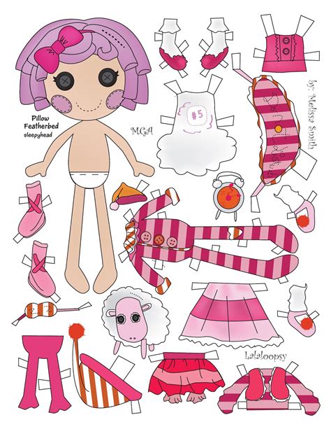 Miss Missy Paper Dolls Lalaloopsy Paper Dolls Pt 2