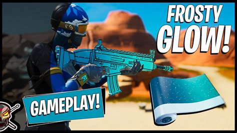 Frosty Glow Animated Wrap Gameplay Before You Buy Fortnite Battle