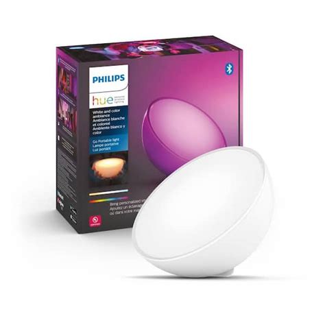 Philips Hue Go Portable Color Changing Smart LED Table Lamp With